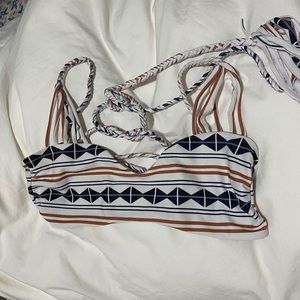 ACACIA SWIMWEAR like new top tribal native print